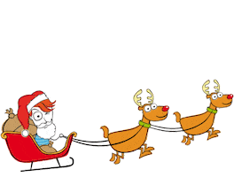 Santa Claus Christmas Sticker by elviajerofisgon