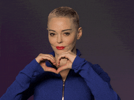 rose mcgowan love GIF