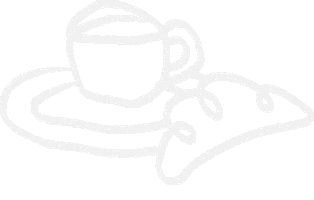 Coffee Croissant Sticker by Studio Saunio