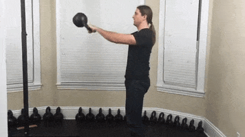 nicoleducane kettlebell swings kettlebells rkc GIF