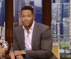 Confused Michael Strahan GIF by Mashable