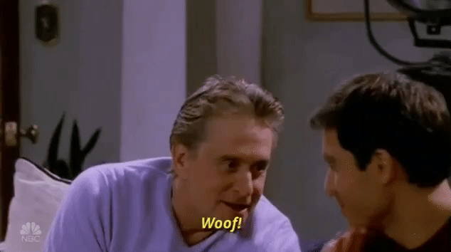 Will And Grace Woof GIF by NBC - Find & Share on GIPHY