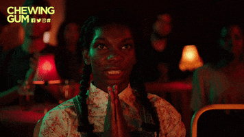 michaela coel thank you GIF by Chewing Gum Gifs