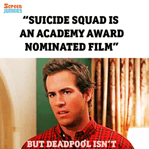 suicide squad oscars GIF by ScreenJunkies