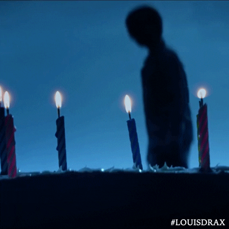 happy birthday GIF by The 9th Life of Louis Drax