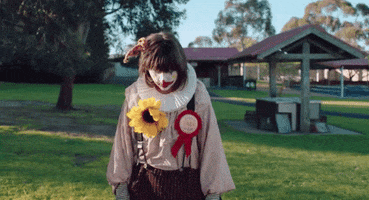 sad clown GIF by Courtney Barnett
