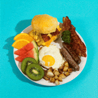 hungry breakfast GIF by LAZY MOM