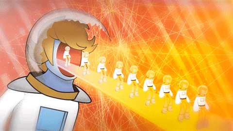 animation, cartoon, trippy, space, psychedelic, future, motion graphics, scifi, corbu