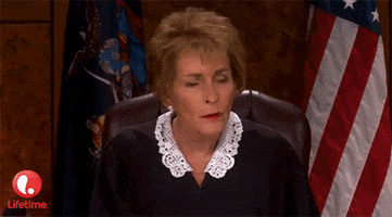 judge judy GIF by Lifetime Telly