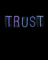 trust no one neon GIF by Tyler Resty