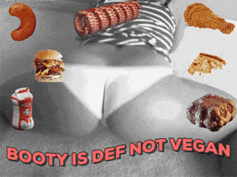 Vegan Booty GIF by chuber channel