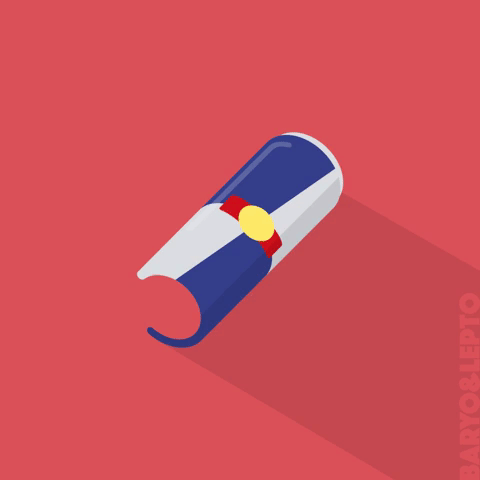 baryoandlepto design red motion graphic GIF