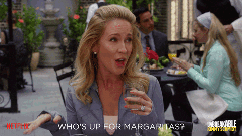 Anna Camp Drinking GIF by Unbreakable Kimmy Schmidt - Find & Share on GIPHY