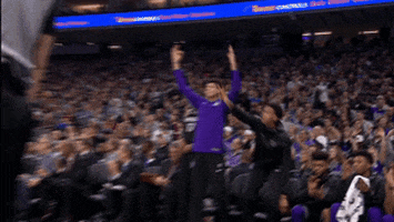 i see you bench reaction GIF by NBA