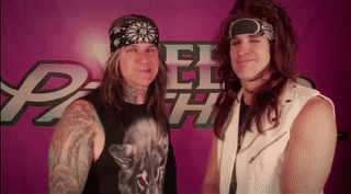 steel panther hide GIF
