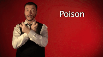 sign language poison GIF by Sign with Robert