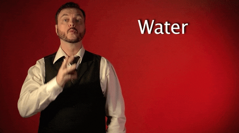 Asl Water Sign
