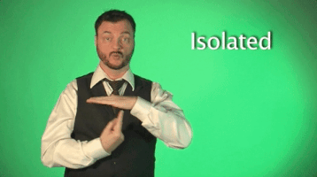 Isolate Sign Language GIF