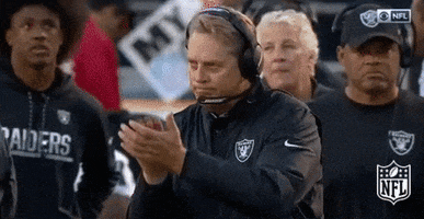 Oakland Raiders Applause GIF by NFL