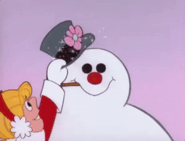 Frosty The Snowman Vintage GIF