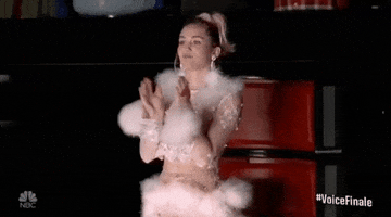 Miley Cyrus Good Job GIF by The Voice