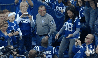 Indianapolis Colts Kiss GIF by NFL