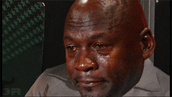 Michael Jordan Crying GIF