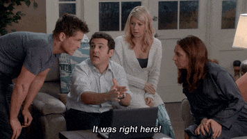 it was right here ben savage GIF by The Grinder