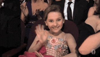 waving abigail breslin GIF by The Academy Awards