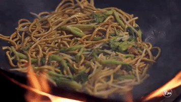 chinese food noodle GIF