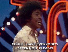 attention please GIF by Soul Train