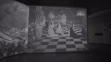 black and white art GIF by Brooklyn Museum
