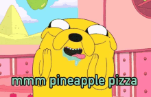 hyper1on pizza adventure time pineapple jake the dog GIF