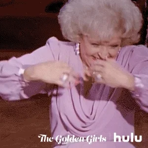 Excited Golden Girls GIF