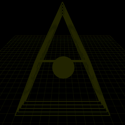 arun8910 neon abstract geometric grid GIF