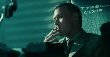 craftergui okay blade runner ok then cigaret GIF