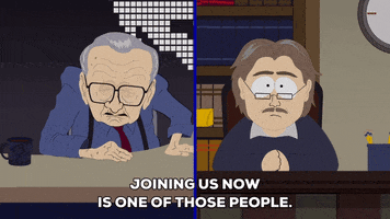 talk show arguing GIF by South Park 