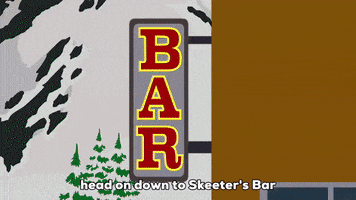happy bar GIF by South Park 