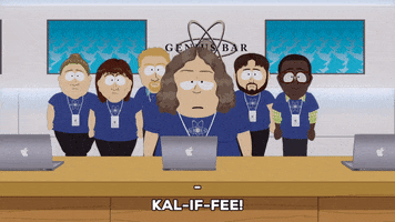computer exclaiming GIF by South Park 