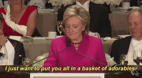 hillary clinton al smith dinner GIF by Election 2016