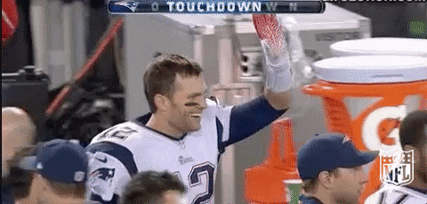 Brady High Five GIFs - Get the best GIF on GIPHY