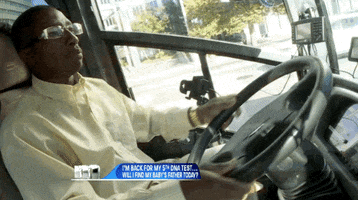 bus driver DNA test GIF by The Maury Show
