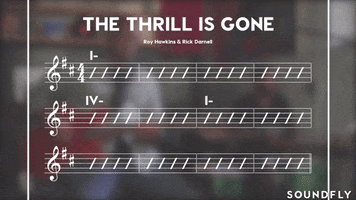 bb king thrill is gone GIF by Soundfly