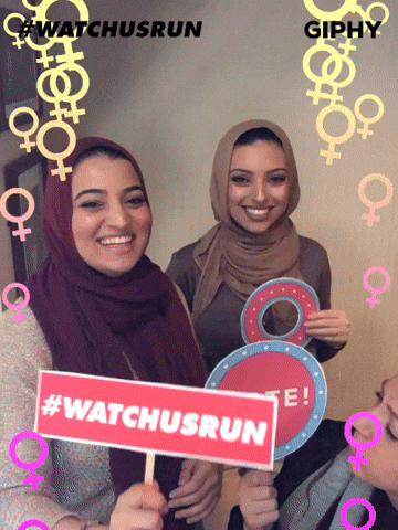 Women Power Islam GIF by WatchUsRun