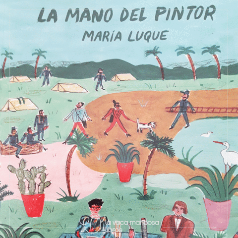 adrimosar la mano del pintor GIF