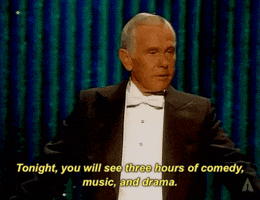 Johnny Carson Tonight You Will See Three Hours Of Comedy Music And Drama GIF by The Academy Awards