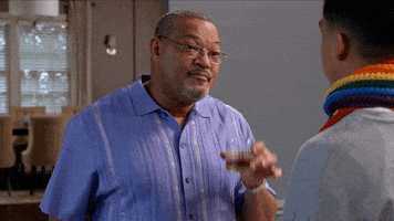 Laurence Fishburne Drinking GIF by ABC Network