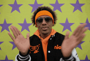 Nick Cannon Clap GIF by Nickelodeon at Super Bowl