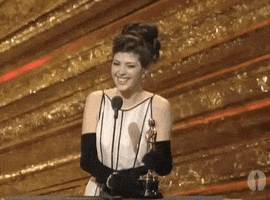 Marisa Tomei Acceptance Speech GIF by The Academy Awards