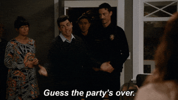 max greenfield party GIF by New Girl
